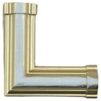 Decozza Bronz 4 cm Çıta Uyumlu Dekoratif L Köşe
