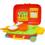 Dede 3478 Bavulum Barbie Mutfak Set
