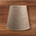 Dede Avize Yedek Parça Kol Şapkası Kahve Rengi 14x13 cm