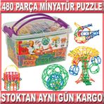 Dede Eğitici Minyatür 480 Parça Puzzle