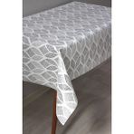 Dede Ev Tekstil Astarlı Silinebilir Pvc Muşamba Masa Örtüsü 171-A - 140 x 300 cm - Siyah