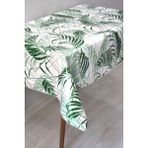 Dede Ev Tekstil Astarlı Silinebilir Pvc Muşamba Masa Örtüsü 204-A - 140 x 140 cm - Yeşil