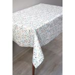Dede Ev Tekstil Astarlı Silinebilir Pvc Muşamba Masa Örtüsü 207-A - 140 x 180 cm - Mavi