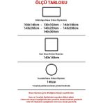 Dede Ev Tekstil Pvc Şeffaf Kaplama Zemin Kaydırmaz Silinebilir Muşamba Masa Örtüsü Mlssa-Yuvarlakçizgi - 140 x 260 cm