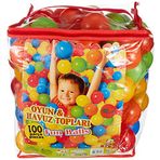 Dede Oyun Havuz Topu 100'lü, 9cm