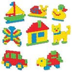Dede Oyuncak 500 Parça Tik Tak Eğitici Bloklar Lego Oyun Seti