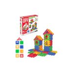 Dede Oyuncak Dede Puzzle City 64 Parça (5 Adet)
