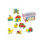 DEDE Oyuncak TikTak Lego Puzzle Küçük Boy Box 250 Parça