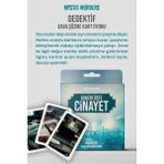 Dedektif Dava Çözme Kart Oyunu Askeri Üstte Cinayet 38 Kart
