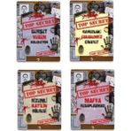 Dedektif Oyunu - Top Secret - 4 Adet Oyun Kitabı(Seri 4)