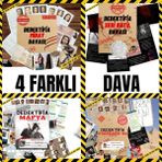 Dedektifia 4 Farklı Cinayet Davası Bir Arada, Çözülememiş Zor Davalar Serisi, Kutulu Kampanyalı Dedektiflik Oyunu, Dedektif Oyunu, Suçlu Kim Oyunu