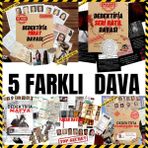 Dedektifia 5 Farklı Cinayet Davası Bir Arada, Çözülememiş Zor Davalar Serisi, Kutulu Kampanyalı Dedektiflik Oyunu, Dedektif Oyunu, DEDEKTİFİA5LİDAVASETİ