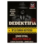 dedektifia 9'lu dava çözme oyunu, Cinayet Çözme Seti,Dedektif Aile Kutu Oyunu, Cinayet Çözme Oyunu