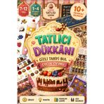 dedektifia Tatlıcı Dükkanı –Gizli Tarifi Bul Çocuk Dedektif Oyunu, Eğitici Çocuk Oyunu, Zeka Geliştirici Kutu Oyunu, Problem Çözme ,Eğitici Oyuncak, Zeka Oyunu, 7-12 Yaş Aile İçi Eğlenceli Aktivite Oyunu