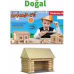 Dedemin Evi Ahşap Oyuncak Hobi Eğitim Seti