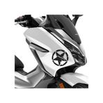 Deeb Army Honda Forza Yıldız Sticker Etiket Mat Siyah 2 Adet