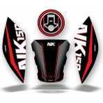 Deeb Cf Moto 150 Nk Uyumlu Deeb Tank Pad Set Kırmızı