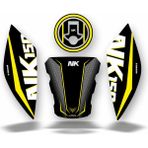 Deeb Cf Moto 150 Nk Uyumlu Deeb Tank Pad Set Sarı