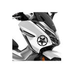 Deeb Honda Forza Uyumlu Yıldız Sticker Etiket Mat Siyah 2 Adet