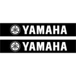 Deeb Yamaha Motorcu Boru Sticker Set Beyaz