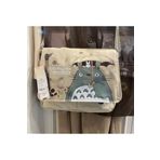 DEEFWEAR Krem Rengi My Neighboor Totoro Kanvas Model Postacı Çanta -mingalondon