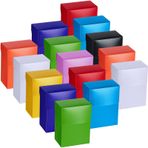 Deekin 18 Paket Güverte Kartları Kutusu Ticaret Kartı Saklama Kutusu Oyun Kartı Kılıfı Kart Taşıma Kılıfı Ticaret Kartı Oyunları Aile Kartı Oyunu Parti Oyun Malzemeleri, 9 Renk