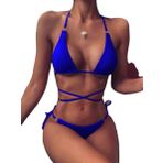 Deep Beach Ip ve Halka Detaylı Bikini Takım - 40 - Saks