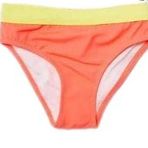 DEEP BEACH Kız çocuk bikini altı NEON TURUNCU 7-8 Yaş