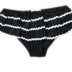 DEEP BEACH Kız çocuk bikini altı SİYAH 6-7 Yaş