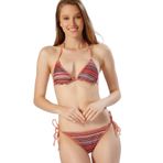 Deep Beach Özel Örgü Kumaş Ipli Bıkını Takım DB20099BT - 36 - Tarçın
