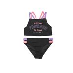DEEP BEACH Siyah Kız çocuk bikini takım DB200715BT SİYAH 11-12 Yaş