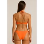 Deep Beach Straplez Bikini Üstü - 44 - Neon Turuncu