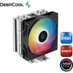 Deep Cool Deepcool AG400 V5 Arbg Black Işlemci Soğutucu, Amd ve Intel Uyumlu, 120MM Kule Tipi Hava Soğutma, 12 cm Hava Soğutucu, Tdp 220W, Siyah
