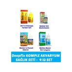 Deep Fix Akvaryum Balık Sağlık Bakım Seti - 4 Lü Set