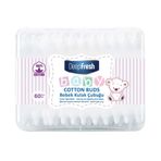 Deep Fresh 60 Adet Bebek Pamuklu Kulak Temizleme Çubuğu