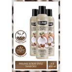 Deep Fresh Arındırıcı Peeling Duş Jeli Hindistan Cevizi & Kahve 400 ml 3 Adet | Body Scrub | Pürüzsüz Cilt