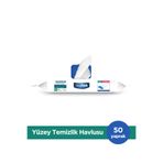Deep Fresh İz Bırakmaz Mop Uyumlu Yer Temizleme Havlusu 50 Yaprak | Beyaz Sabun Kokulu | Karbonat, Beyaz Sirke
