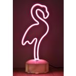 Deep Teknoloji Dokunmatik Parlaklığı Ayarlanabilir Flamingo Neon Led Işıklı Gece Lambası Işıklı Dekoratif Aydınlatma