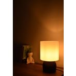 Deep Teknoloji WhitePearl Modern Siyah Abajur