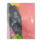 Deep U- 8 Konulu 5+3 Plastik Kapak Pv Helezon Spiral Seperatör Defter