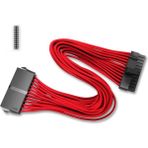 Deepcool EC300-24P-RD 18AWG Fiber 300MM Standart Atx Ps2 Güç Kaynağı Uzatma Kablosu Yüksek Kaliteli - Renkli