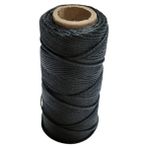 Deeper Zıpkın Lastiği Mumlu İpi 5 Metre Siyah Polyester Malzeme ile Dayanıklı Kullanım