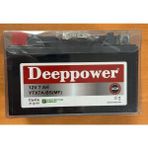 Deeppower 12 Volt 7 Amper Motosiklet Aküsü-Ölçüler 152*88*94 Mm-2,5 KG-YTX7A-BS Yatay - Çok Renkli - 1 Adet