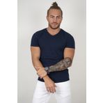 Deepsea 1801165 Lacivert Erkek T-shirt