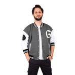 Deepsea 2304761 Antracite Çıtçıtlı Erkek Kolej Mont