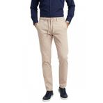 DeepSEA Erkek Bej Esnek Kumaş Slim Fit Beli Lastikli Günlük Spor Pantolon 2601070
