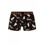 DeepSEA Erkek Boxer – Kaplan Desenli, Pamuklu, Likralı, Slim Fit İç Giyim 2603137