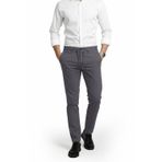DeepSEA Erkek Füme Likralı Gofre Kumaş Beli Lastikli İpli Slim Fit Günlük Pantolon 2600650