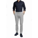 DeepSEA Erkek Gri Esnek Kumaş Slim Fit Beli Lastikli Günlük Spor Pantolon 2601070