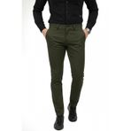 DeepSEA Erkek Haki Modern Fit Likralı Kumaş Pantolon Günlük & Ofis Kullanımı 2602020